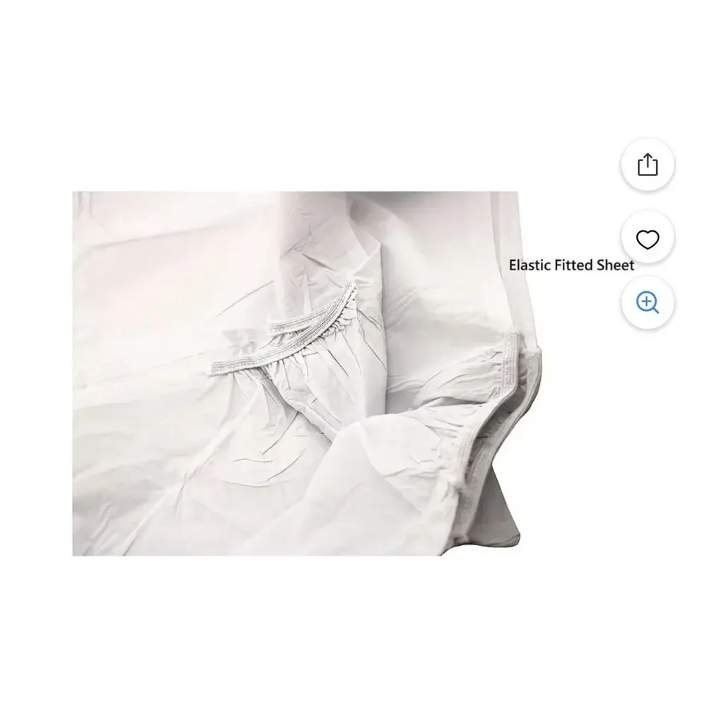 Fitted Crib Mattress Cover Vinyl Standard Size 28